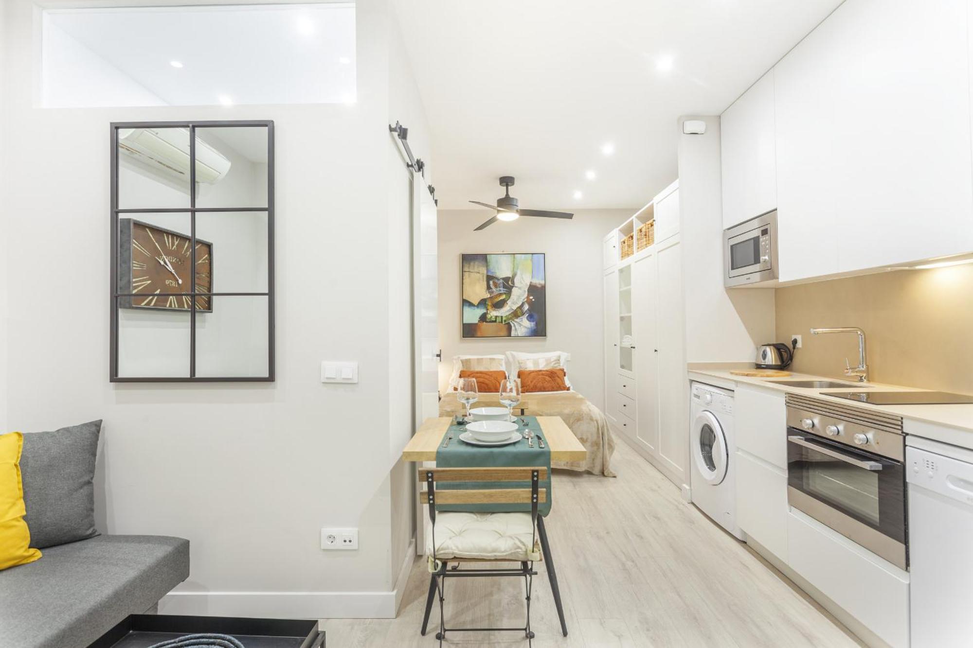 Apartamento Bernabeu Comfort En Madrid Bagian luar foto
