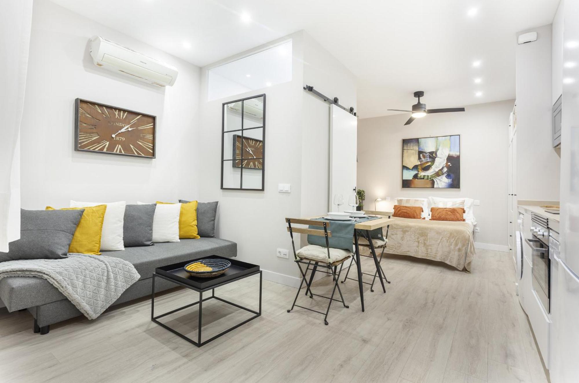 Apartamento Bernabeu Comfort En Madrid Bagian luar foto